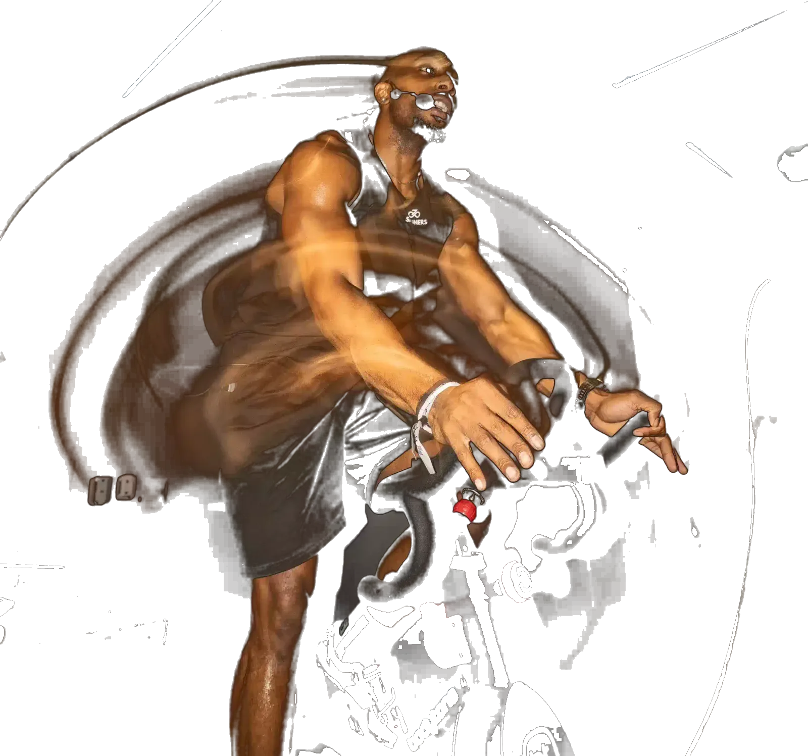 Séance Dancing au studio Spinners Cycling de Toulouse