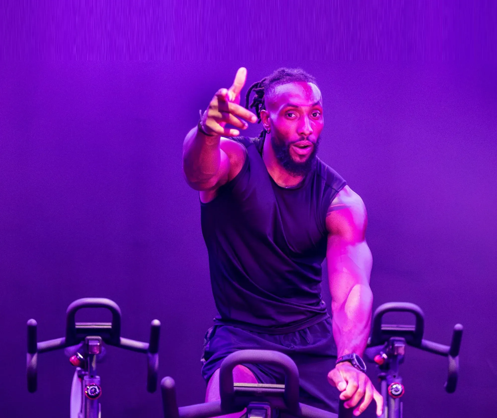 Ambiance d'une séance Perf au studio de Toulouse